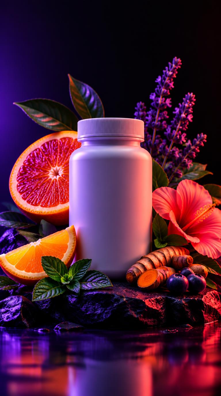 Supplements sample creative concept